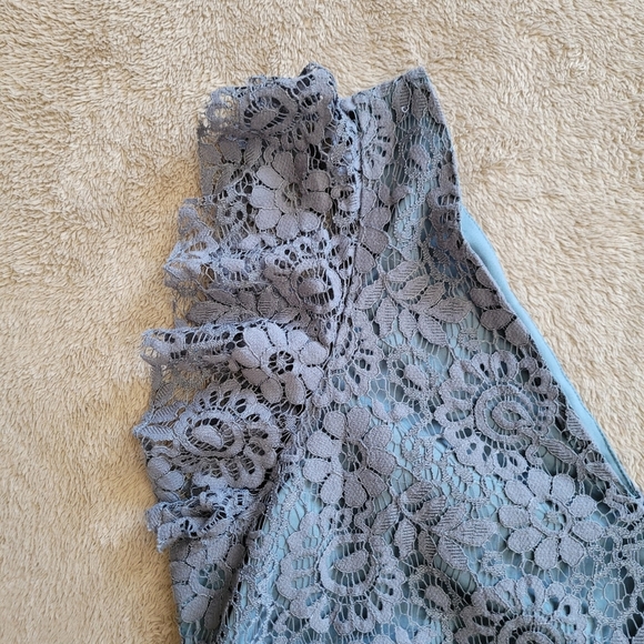 Madewell lace dress with flutter sleeves size 6 - Picture 9 of 14
